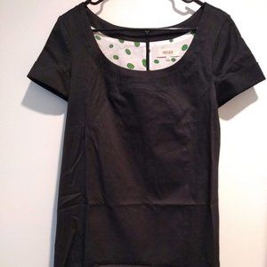 SOLD-Kenzo - Black Dress, Sz M